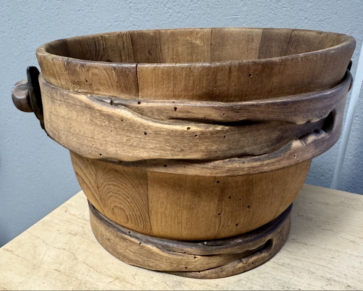 Ciotole: Antikes Holz Rahmbecken 22 cm Gefäss – Usato da Rothrist venduto da Luckywinner 7