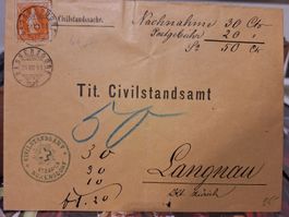 Stehende Helvetia 66A Bassersdorf - Langnau
