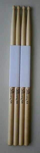 Strumenti musicali: 2 Paar Drumsticks "5A" – Nuovo e nell'imballaggio originale da Basel venduto da Pickman