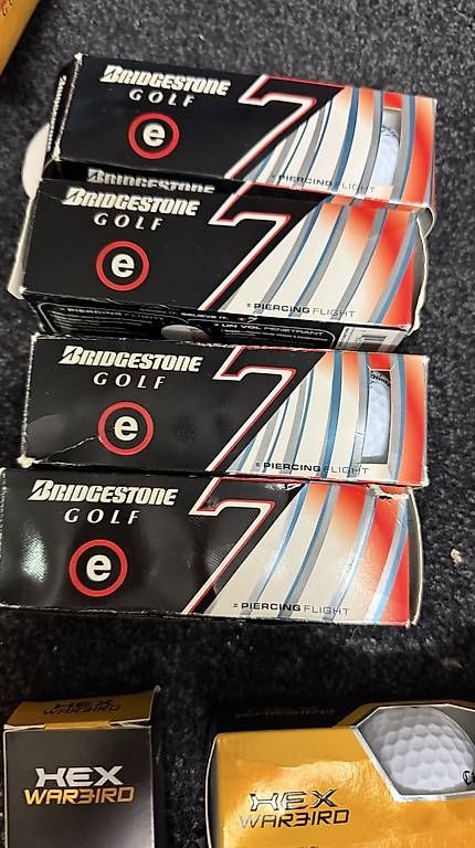Bälle: Golfbälle NEU Bridgestone 6 / 7 & Hex Maxfli – Neu und originalverpackt aus Meggen von mcmad 2