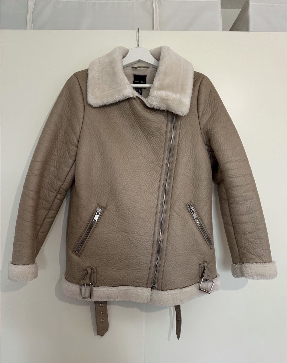 New Look Giacche: New Look Aviator Jacket beige EU 36 used condition – Usato da Luins venduto da vvs_7kqr 1