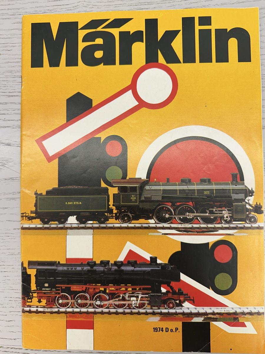 Märklin Modellini di ferrovie: Märklin Katalog 1974 D – Usato da Lupsingen venduto da New-Haven