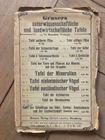 Grasers Naturwissensch. Tafeln "Schädllinge" ca. 1900 - 1920