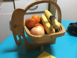 Panier à fruit en bois