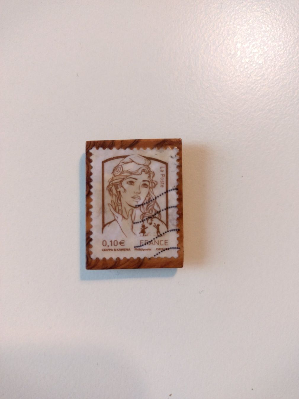 Calamite: Magnet mit Briefmarke – Nuovo (secondo la descrizione) da Siebnen venduto da greenpingu