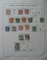 1882 - 1907 gestempelt auf Sammelblatt