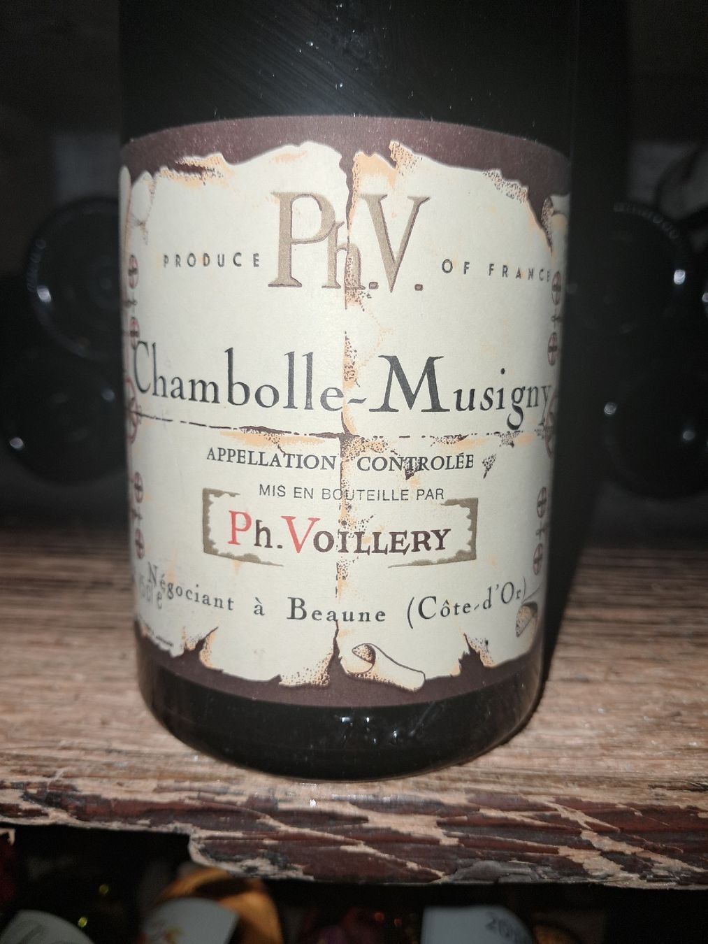 Vino: Chambolle-Musigny Ph. Voillery 1978 – Nuovo e nell'imballaggio originale da Le locle venduto da juliensaran 1