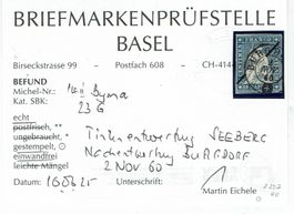 STRUBEL <11> 10RP 23G/B4 TINTE SEEBERG BEFUND