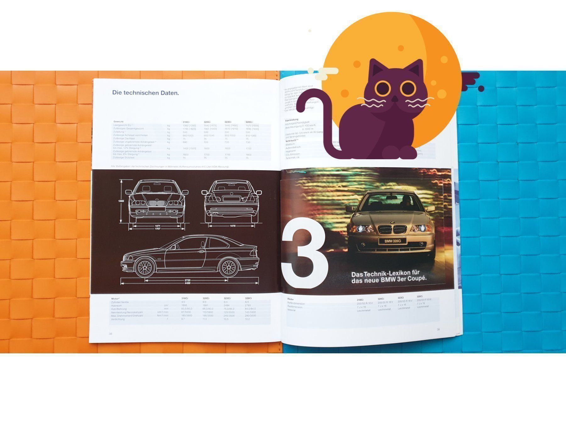 Riviste & Magazine: BMW 3er COUPÉ E46 1999 - Prospekt / Katalog – Usato da Viganello venduto da CARLiteratur 6