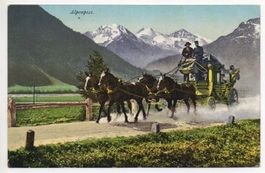 ST. MORITZ Postkutsche