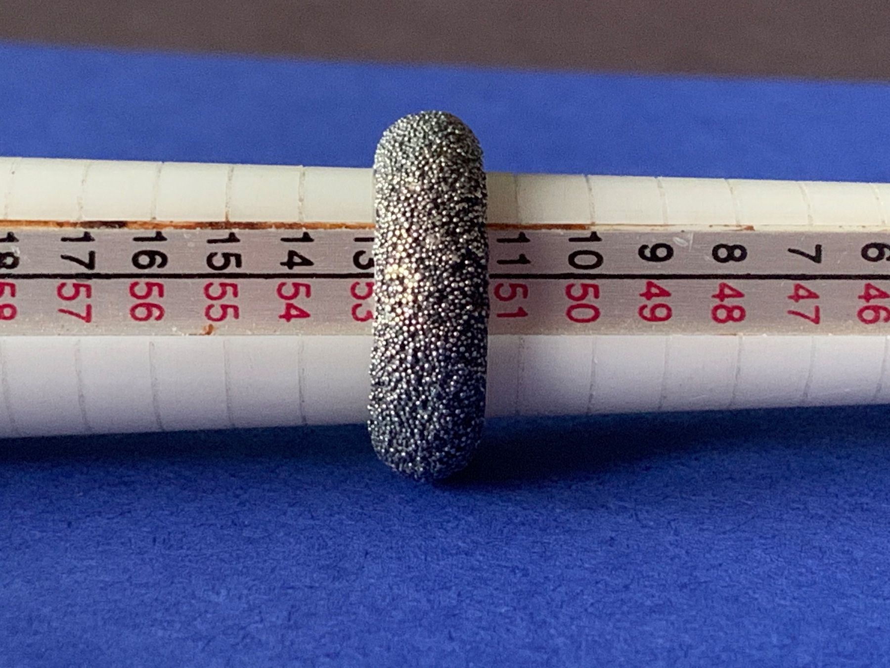 Anelli: Silberring Mohnblumensamen (53/17) – Usato da Laufen venduto da Bellebellezza 3