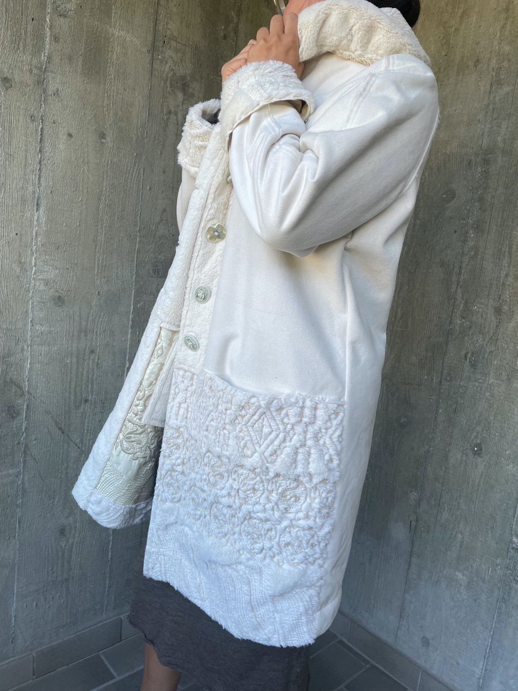 Elisa Cavaletti Cappotti: Manteau blanc Elisa Cavaletti – Usato da Martigny venduto da Lea_lucci 3