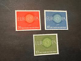 Deutsche Bundespost 1960 Mi.Nr. 337-339 ** Luxus  (2224)