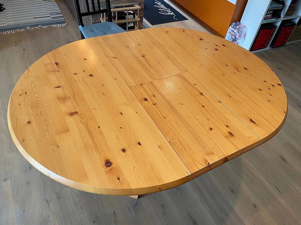 Tische: table ronde 120 cm extensible  – Gebraucht aus Charmey (Gruyère) von ste_6kc6 2
