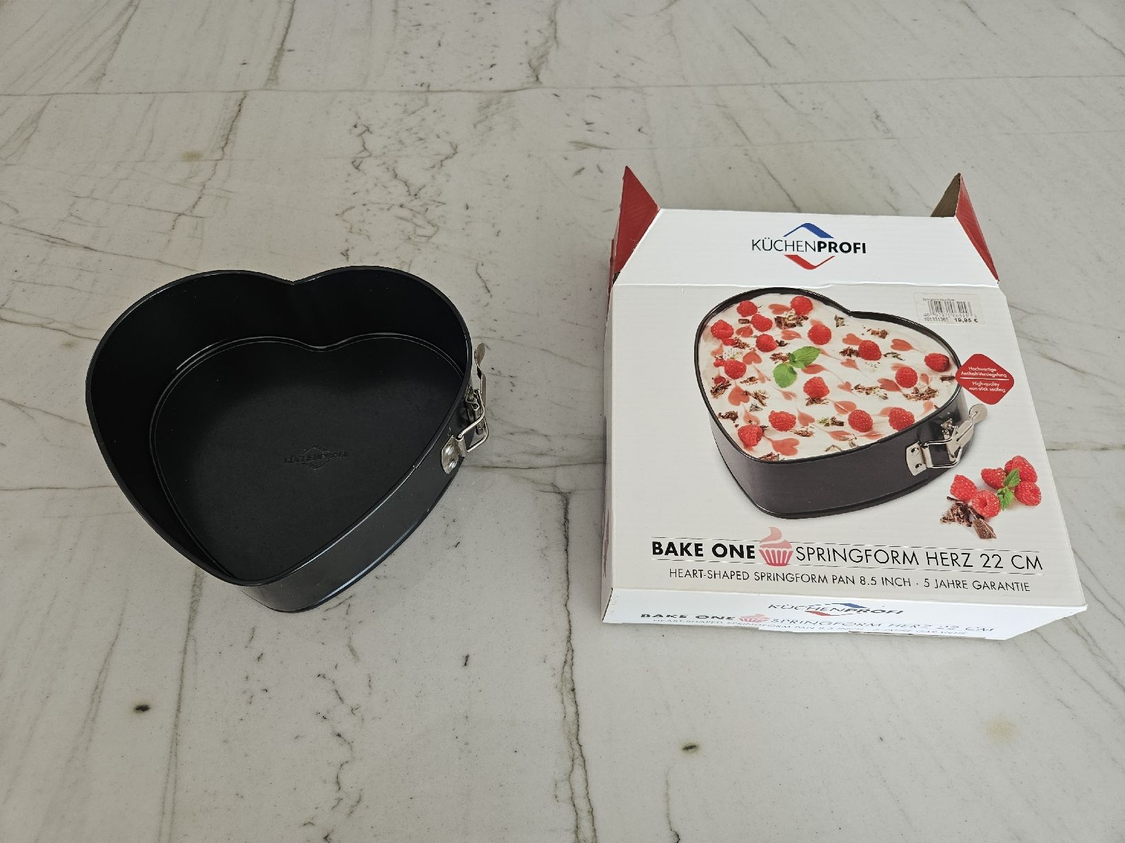 Teglie da forno: Springform Herz 22cm, KÜCHENPROFI, quasi neu! – Usato da Kloten venduto da Tacha_gb
