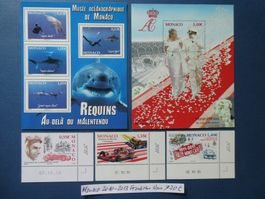 Monaco 2010-2013 tolle Frankatur Nominal 30 Euro