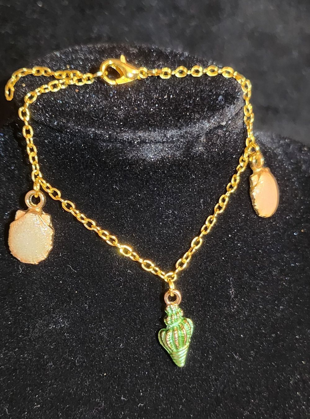 Catenine: Handgemachtes Schmuck Set mit Muschelanhänger – Nuovo e nell'imballaggio originale da Grafstal venduto da sel_yil 6