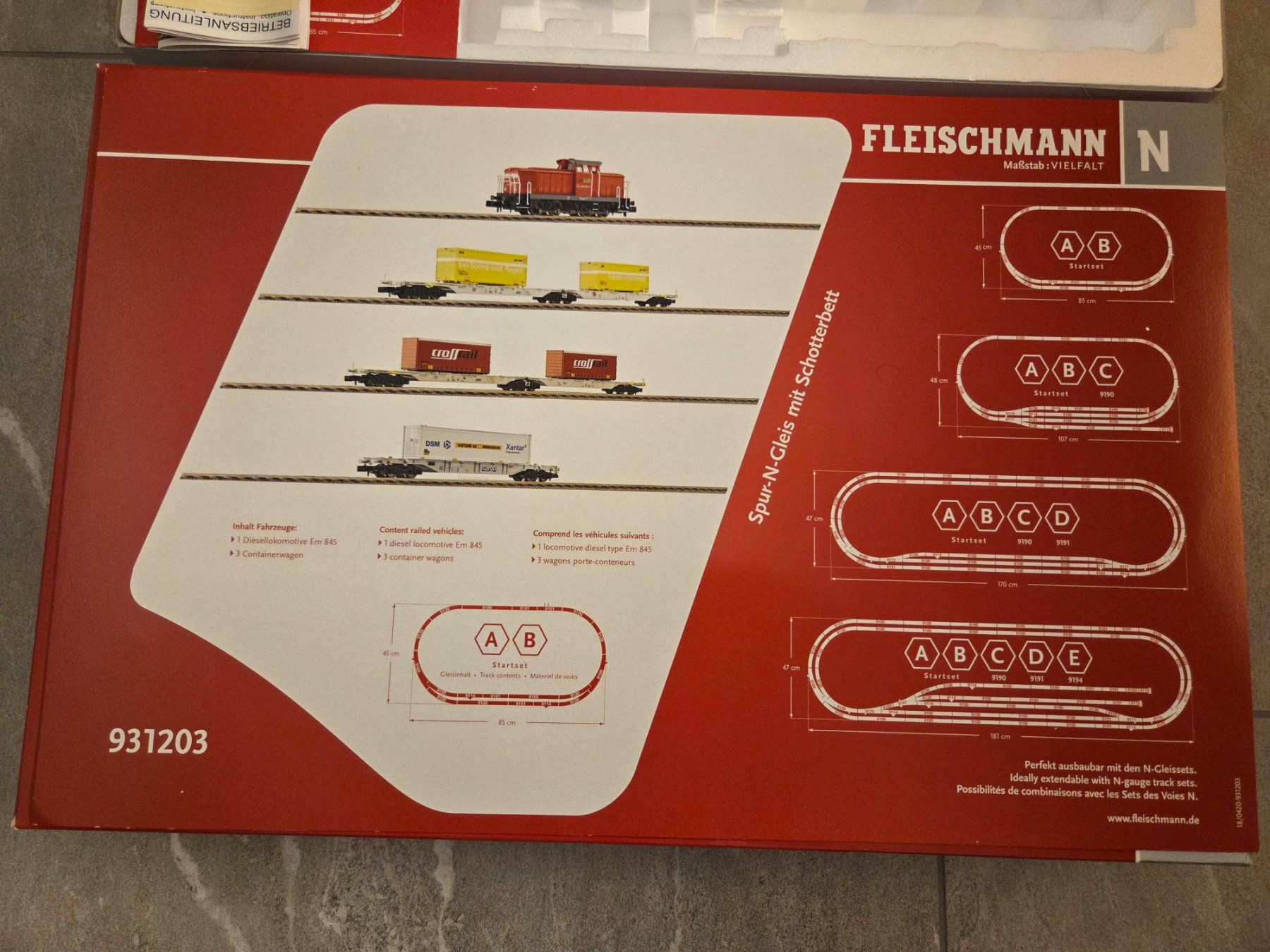 Fleischmann Trains électriques: Fleischmann Spur N analog – Neuf (Voir description) à Jona par davidoff88