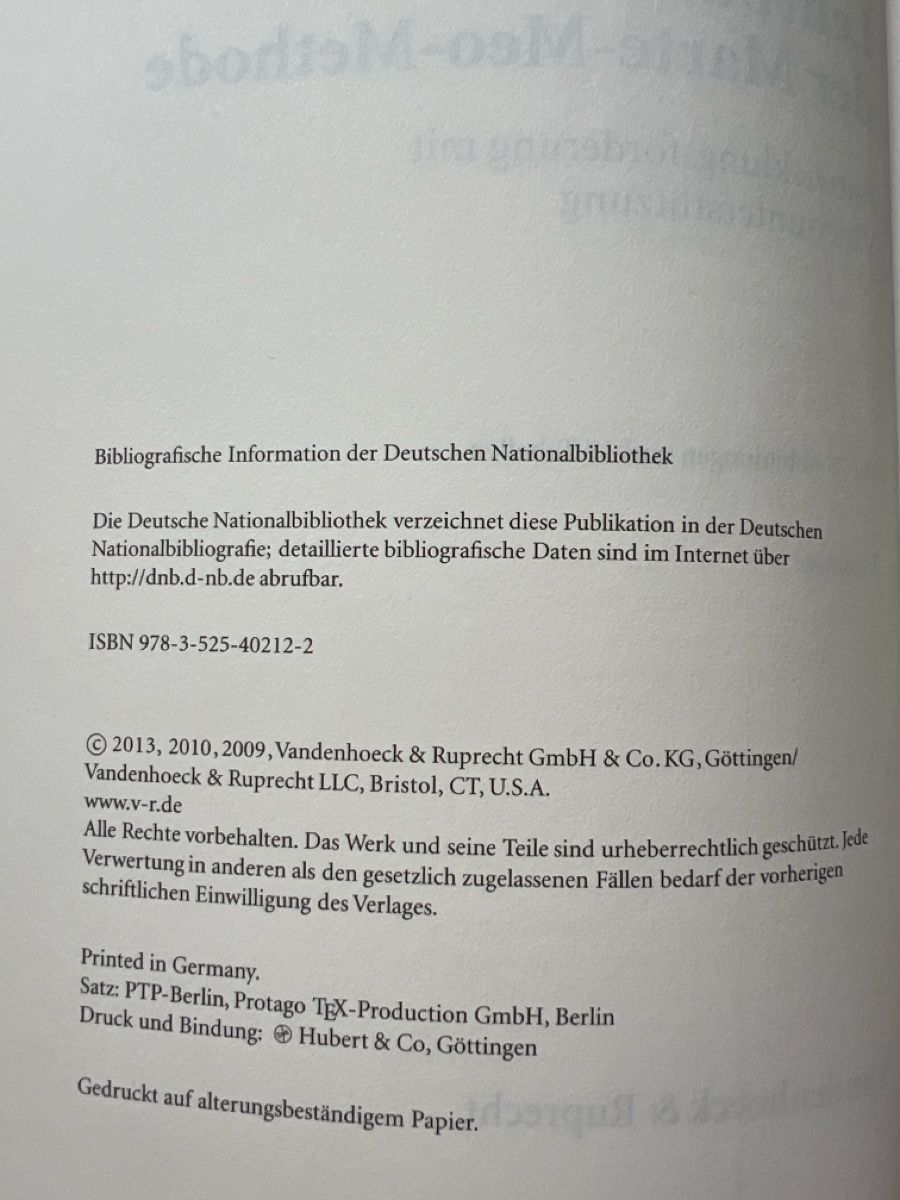 Livres: Lehrbuch der Marte-Meo-Methode, 3. Auflage – D'occasion à Schliern b. Köniz par Corinu59 2