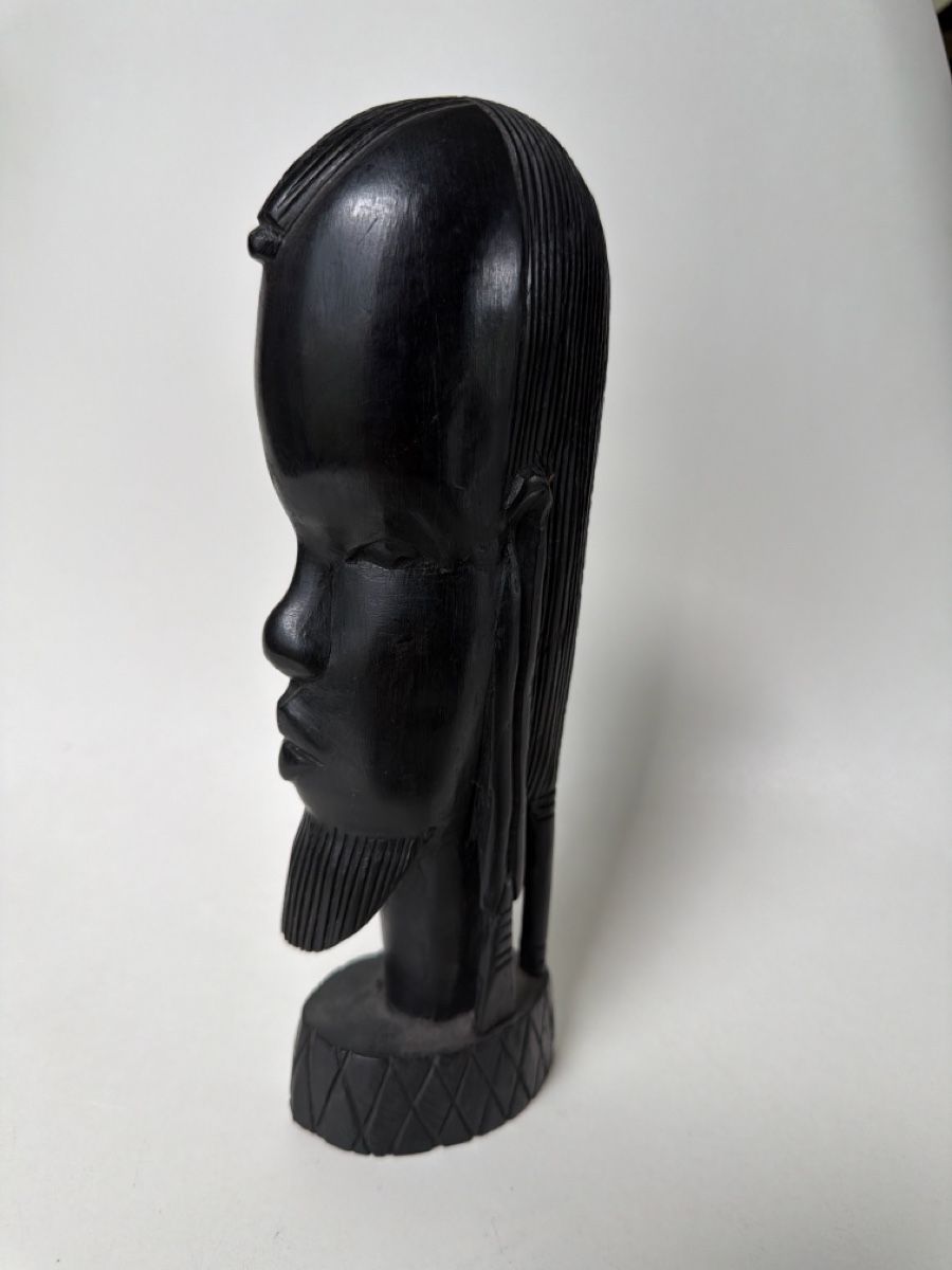 Sculture & Statue: Vintage Massai Ebenholz Büste – Usato da Gossau SG venduto da sushifactory