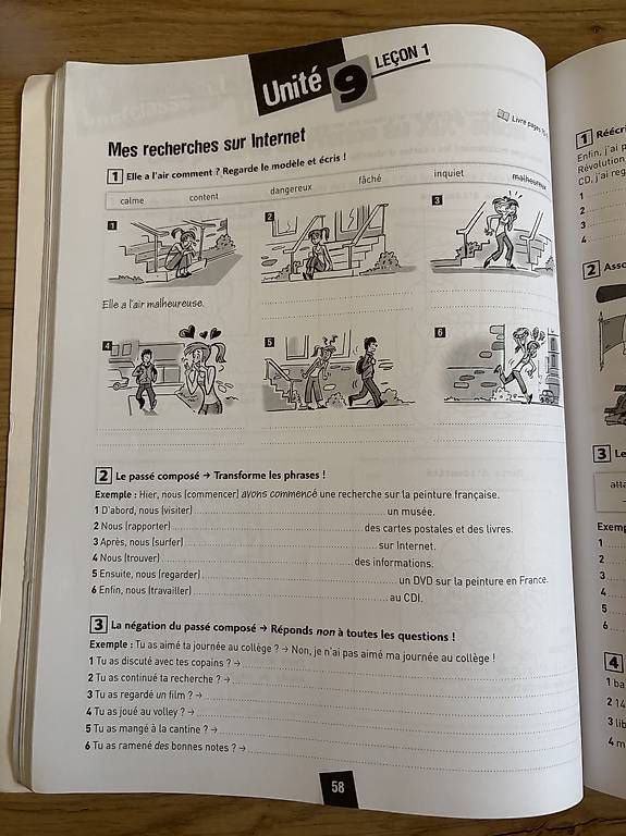 Libri: Amis et Compagnie 2  Cahier dactivités A1-A2 – Usato da Stabio venduto da des_z2st 2