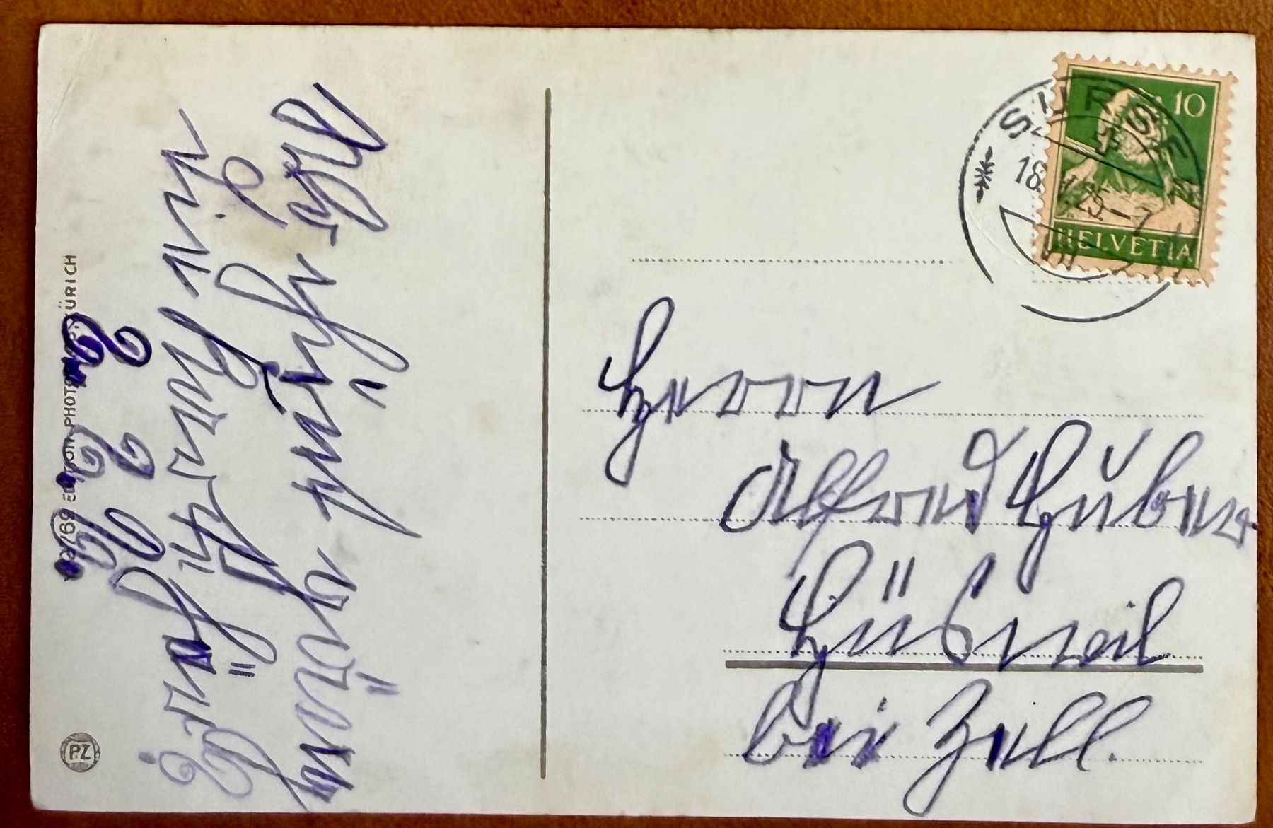 Cartoline postali: Berner Bär - Humour 1925 – Usato da Lutry venduto da Ediego 1
