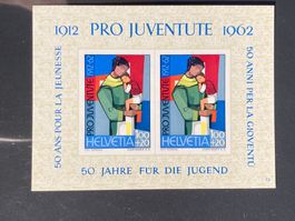 Schweiz 1962 Block 13 Pro Juventute 50 J.Jubiläum postfrisch