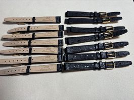 14 neue Lederbänder 12 mm