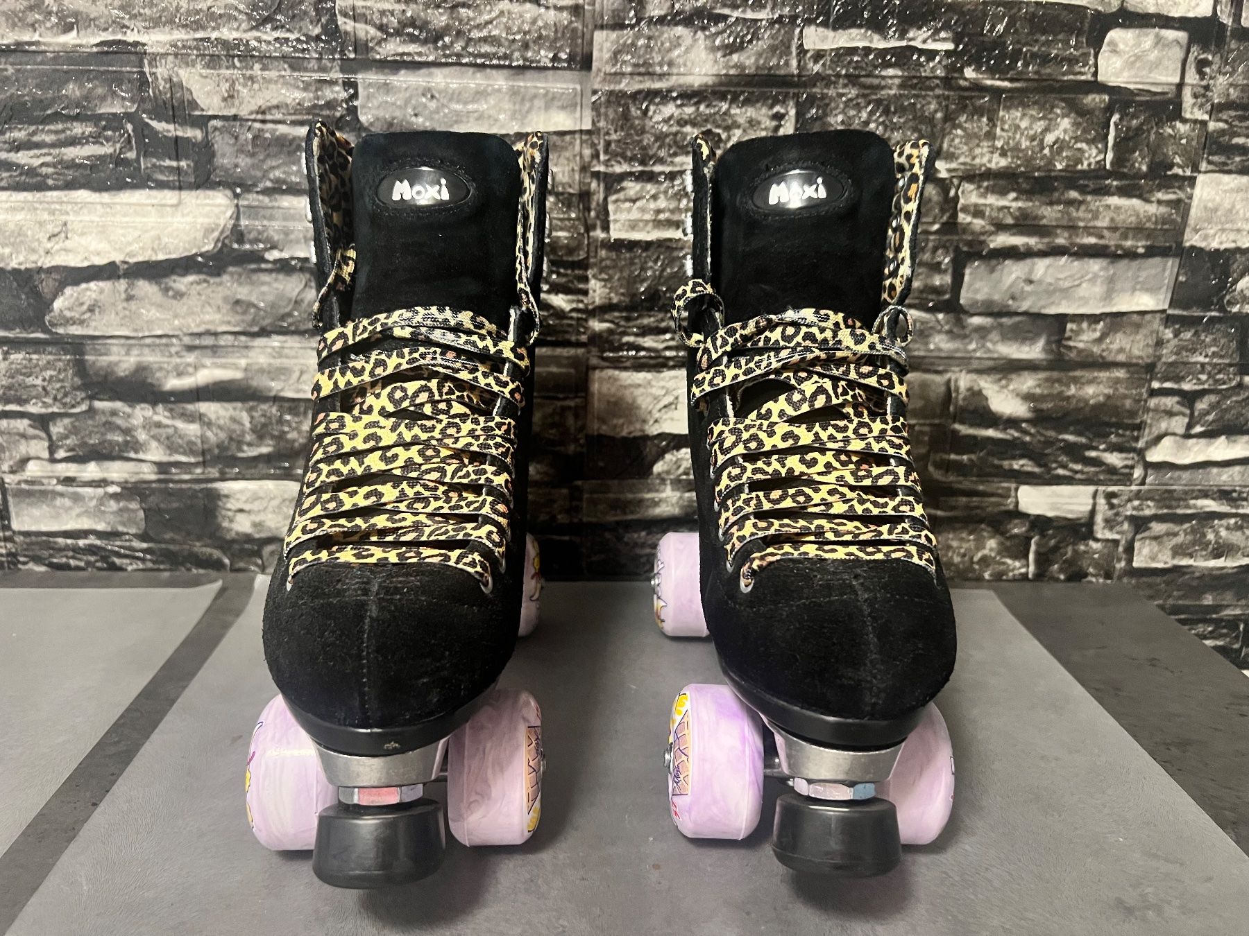 Pattini in linea & Pattini a rotelle: Rollschuhe Moxi -Panther- Gr. 38-39 Size 7 – Usato da Bern venduto da No1e 6