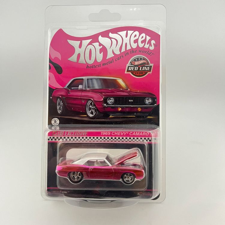 HOT WHEELS RLC 1969 Chevy Camaro Ss / Red Line Club - 2023 (Neu und ...