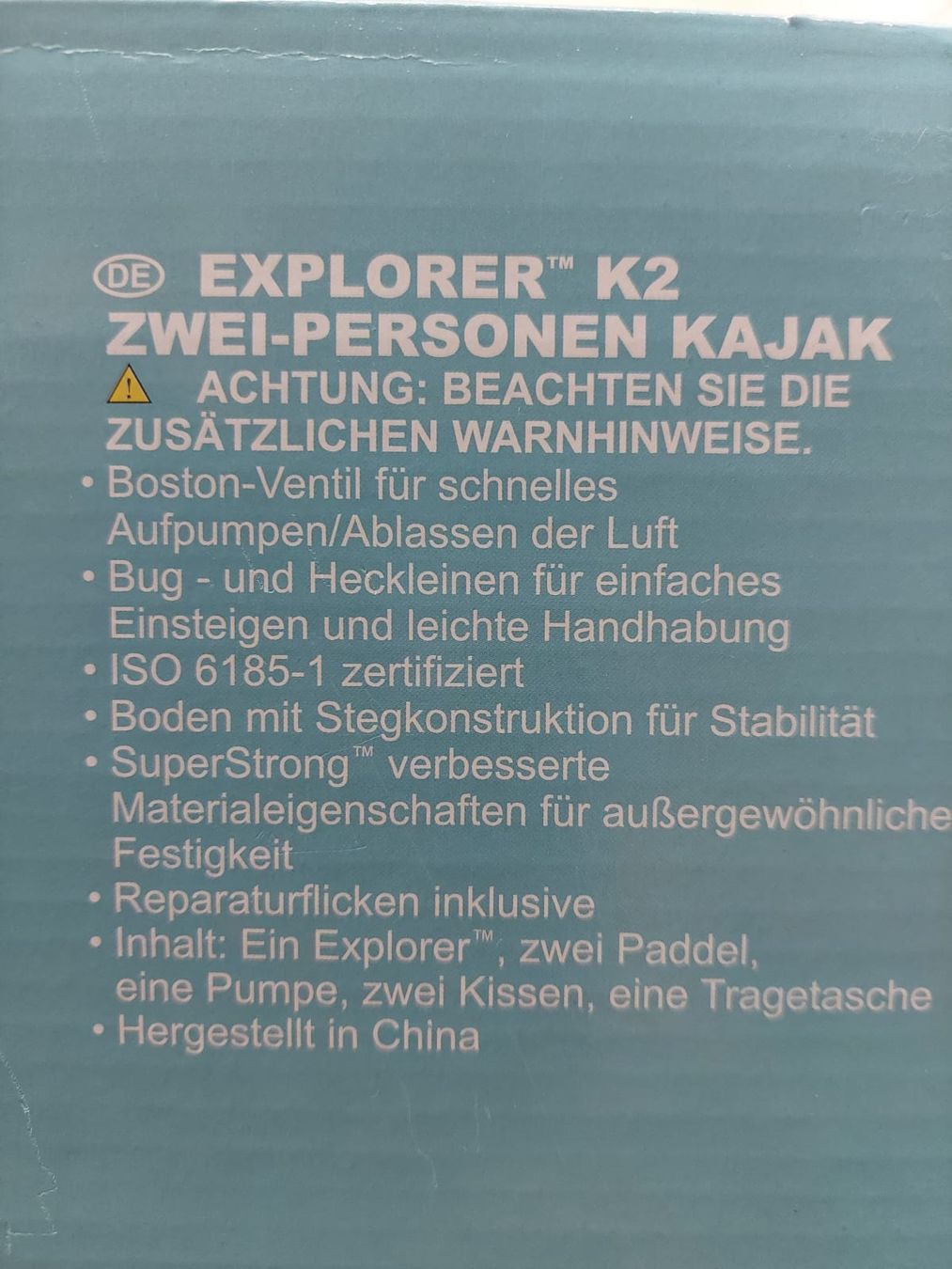 Barche: Schlauchboot explorer K2 – Usato da Oberhasli venduto da jen-ste 3