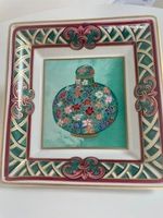 Vide-poche carré porcelaine-Porzellan Quadrätliche Schale