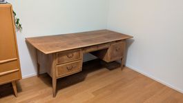 Vintage Schreibtisch Holz