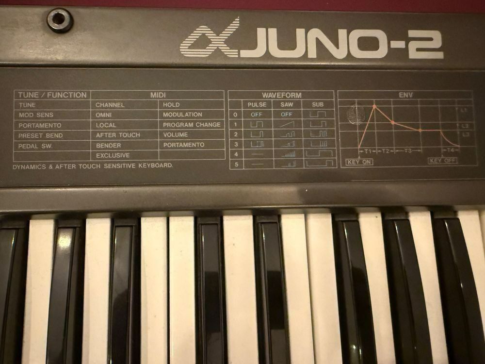 Roland Strumenti musicali: Legendärer Roland Alpha Juno 2 Synthesizer – Usato da Gossau venduto da K.A.S 4