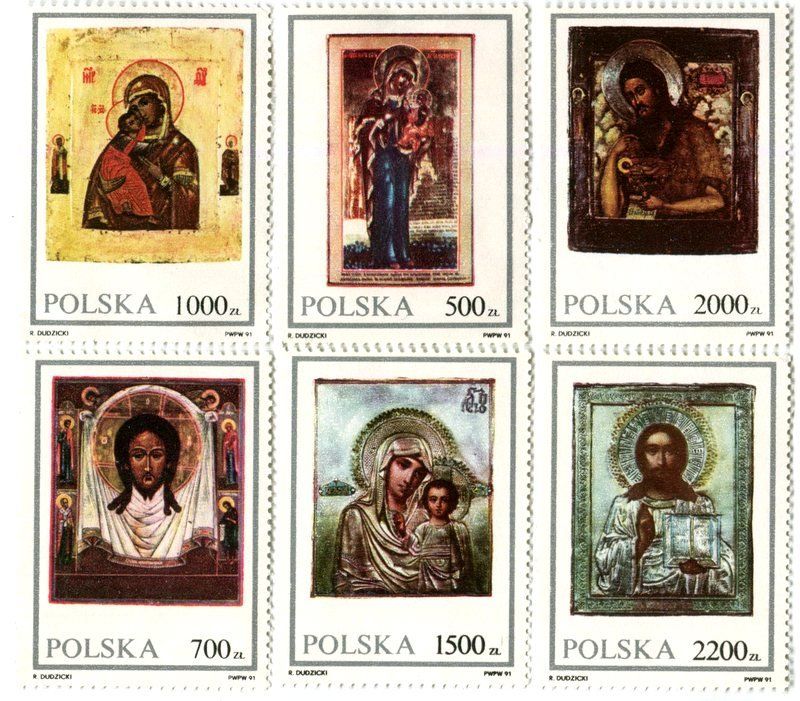 Alle Briefmarken: Briefmarken "Ikonen". Polen – Neu und originalverpackt aus Basel von Butsch5