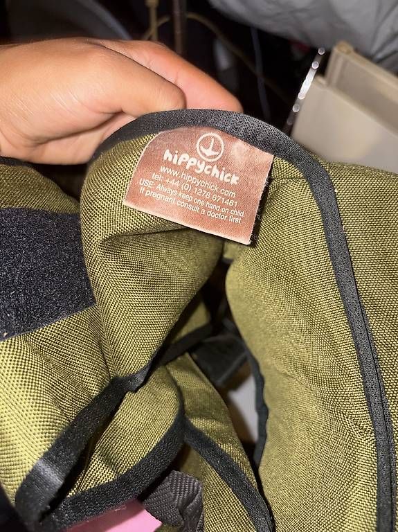 Bauch- & Rückentragen: Hippychick Hipseat Porta Bebè Ergonomico – Gebraucht aus Davesco-Soragno von ele_vxg5