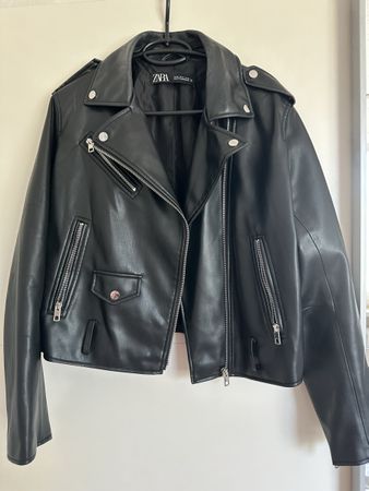 Lederjacke Damen Zara