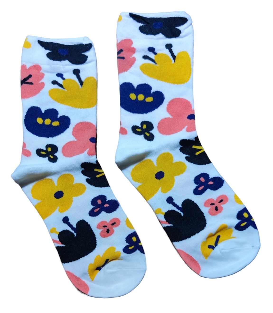 Calze: Socken Blumen / Flowers – Nuovo e nell'imballaggio originale da Zürich venduto da amysmith