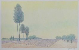 Franz KELLER (1923-1996) - Orig. Zeichnung