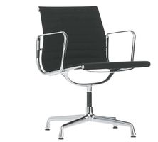 4x EA107 Aluminium Chair Stoffstuhl