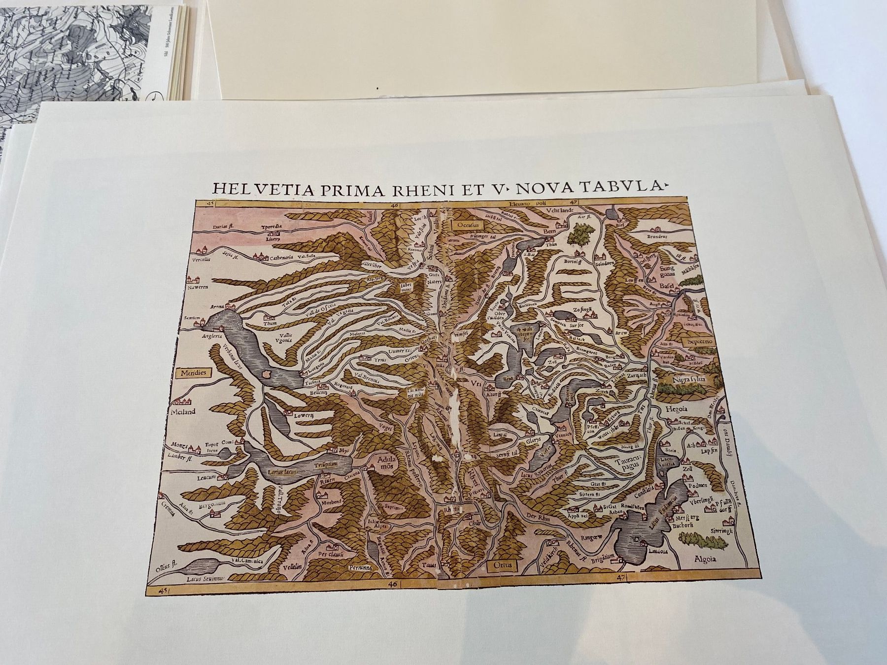 Cartine & Atlanti: 500 Jahre Schweizer Landkarten – Usato da Zürich venduto da fritzfranzantoni 6