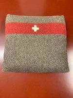 Kissen aus Militärdecke