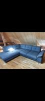 Ecksofa &Bettfunktion, verstellbare Kopfsitze, sehr bequem