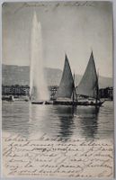 GENÈVE - Le Port - 1911