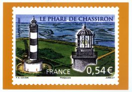 FRANCE neuf** Carte préaffranchie Le phare de Chassiron