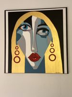 Bild Frau Leinwand