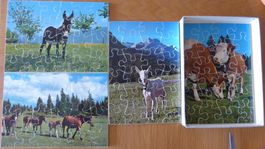 Penelope Holzpuzzle  Multipuzzle Tiere