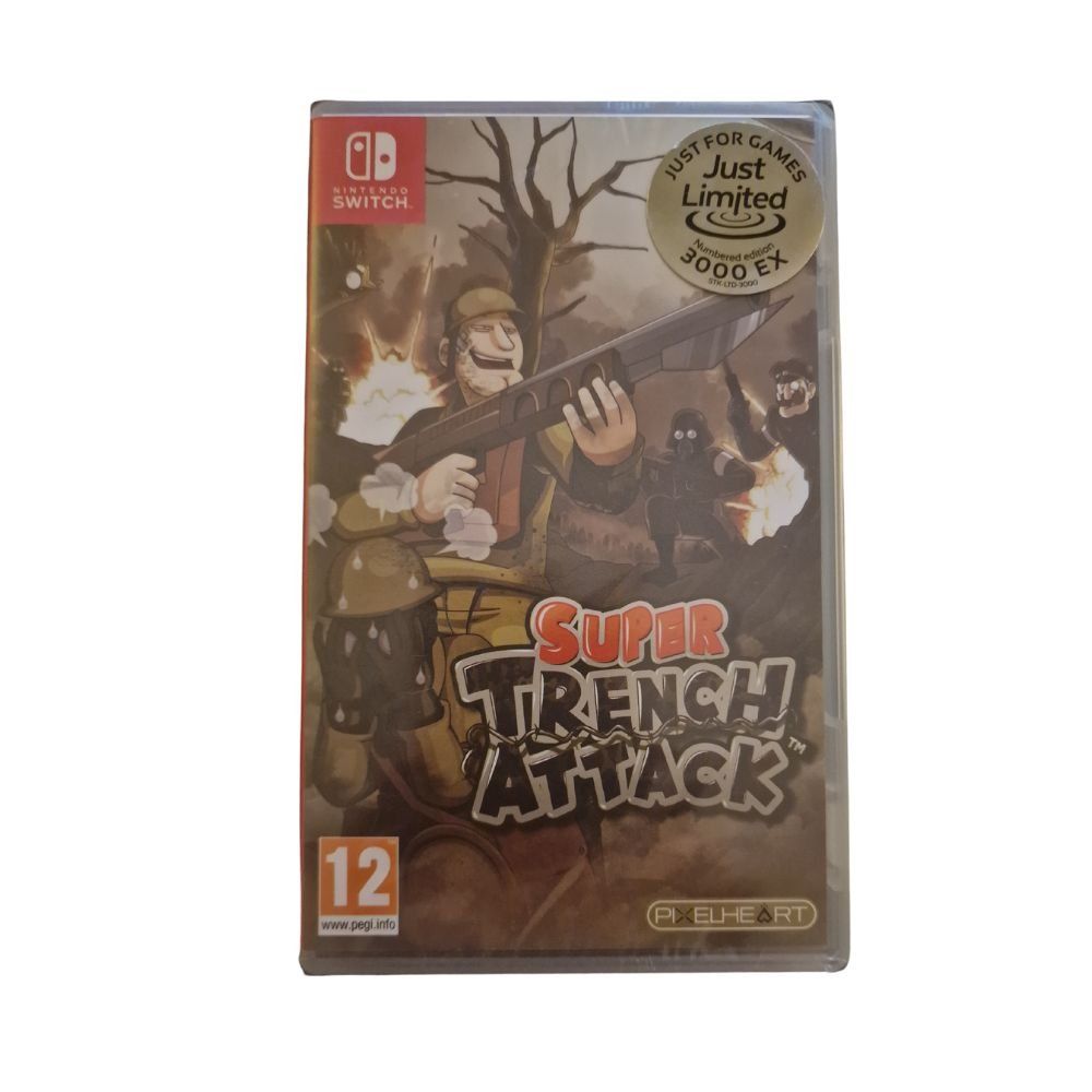Giochi: Super Trench Attack Nintendo Switch Sealed Limited 3000 Ex – Nuovo e nell'imballaggio originale da Genève venduto da Cardtreasure