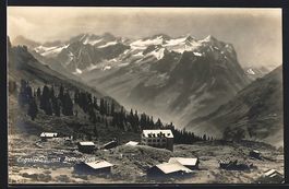 Engstlenalp, Ortspartie mit Berneralpen