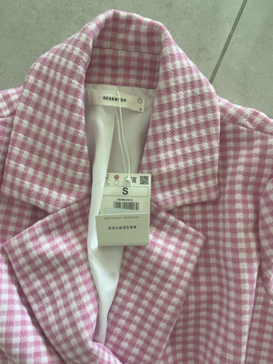 Cappotti: Reserved Mantel pink kariert Gr.S – Nuovo (secondo la descrizione) da Baar venduto da Vili7 1